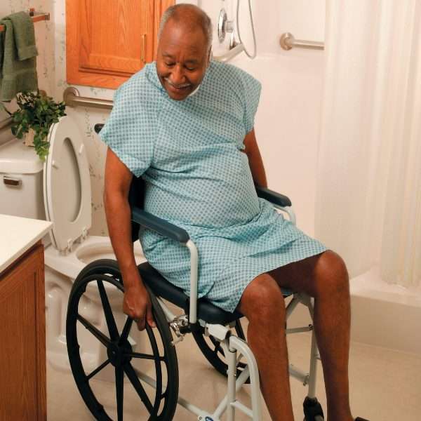 Invacare Mariner Rehab Shower Chair – 18″ Seat