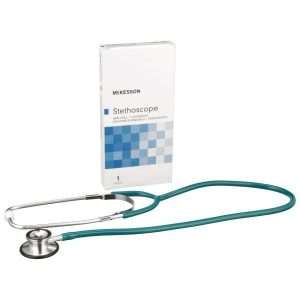 McKesson Classic Stethoscope, Double-Sided Chestpiece – Teal Blue