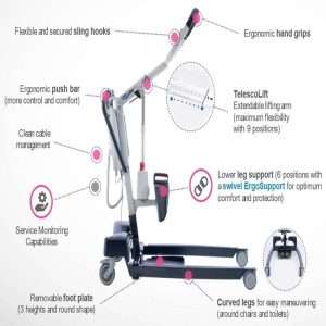 Invacare ISA XPlus Stand-Up Lift