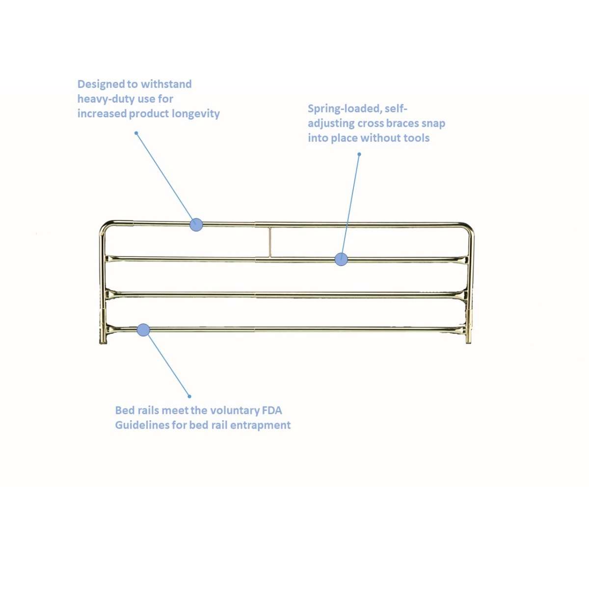 Invacare Value Care Semi-Electric Homecare Bed