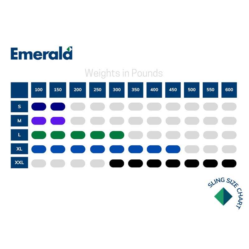 Emerald Mesh Full Body Sling with Commode