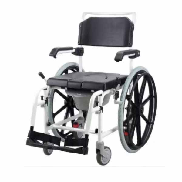 Top Medical Mobility Aluminum Alloy Shower Wheelchair Commode