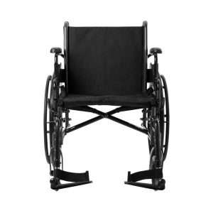 McKesson Dual Axle Lightweight Wheelchair – 20″ Seat