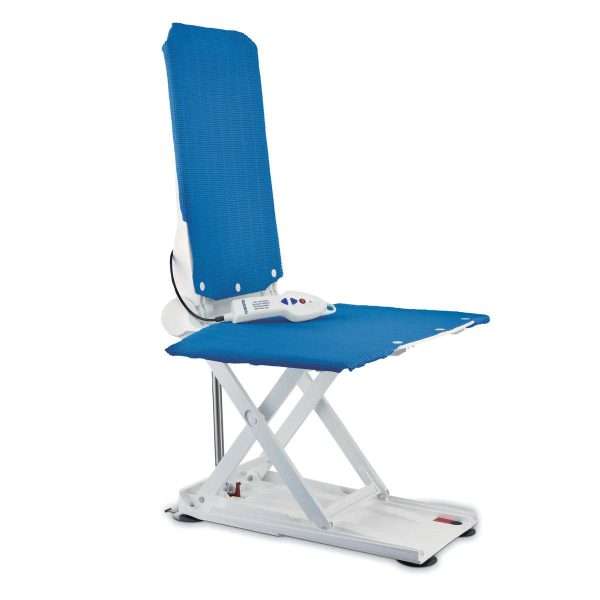 Invacare Aquatec R, Reclining Back Bath Lift Blue