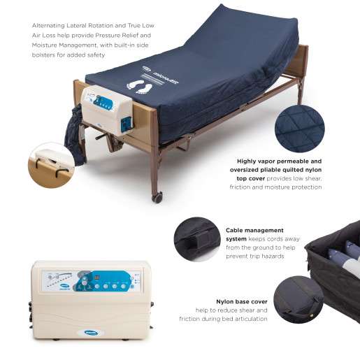 Invacare microAIR MA900 Lateral Rotation Low Air Loss Mattress System