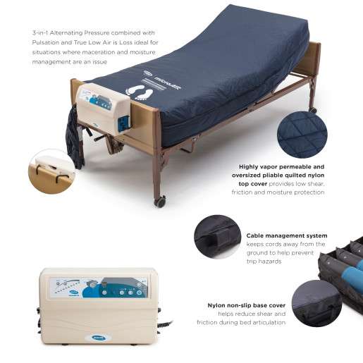 Invacare IVC Full-Electric Low Homecare Bed