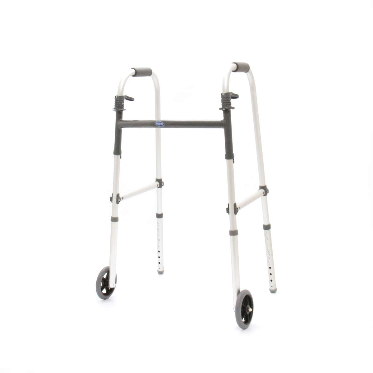 Invacare 5″ Single Fixed-Wheel Attachments with Glide Tips