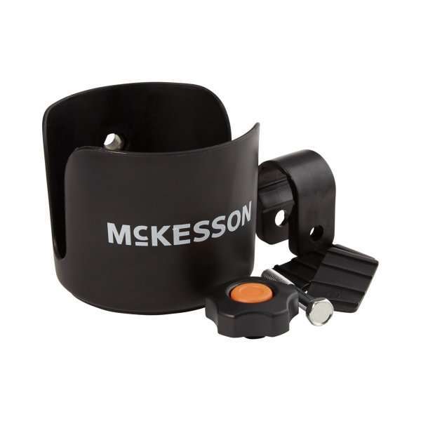 McKesson 4 Wheel Rollator Adjustable Height Aluminum Frame