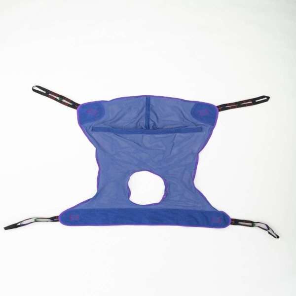 Invacare Heavy Duty Full Body Sling with Commode Opening, Mesh, XXL