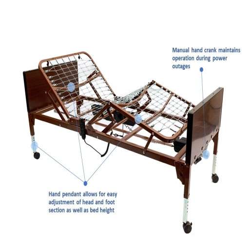 Invacare Full Electric Value Care Bed