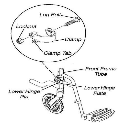 Invacare Non Removable Foot/Legrest