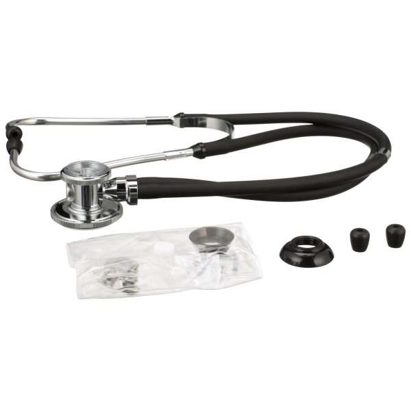 McKesson Sprague Stethoscope, Double-Sided Chestpiece – Black