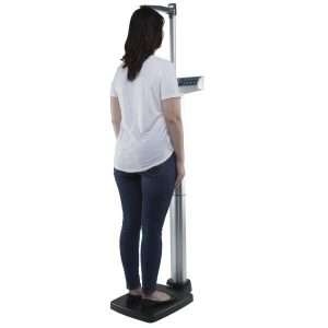 Health O Meter 500KL Column Scale with Height Rod