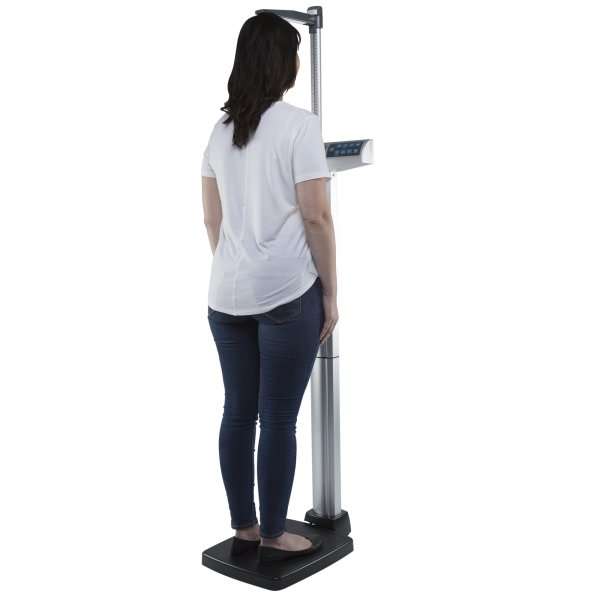 Health O Meter 500KL Column Scale with Height Rod