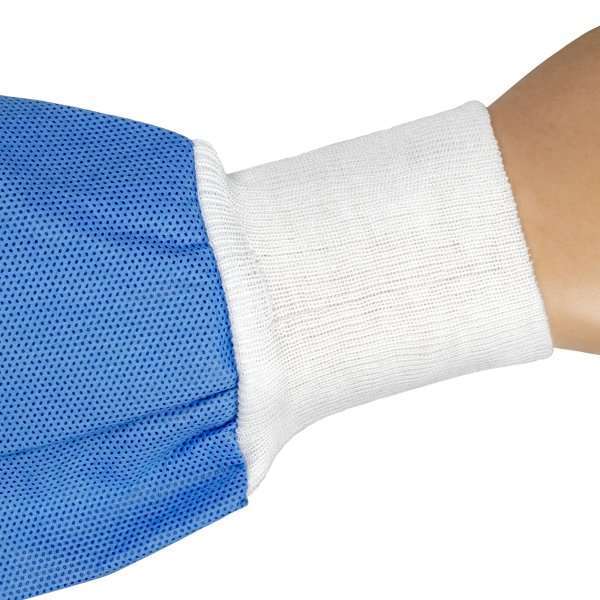 Cypress Non-Reinforced Surgical Gown with Towel X-Large Blue Sterile AAMI Level 3 Disposable